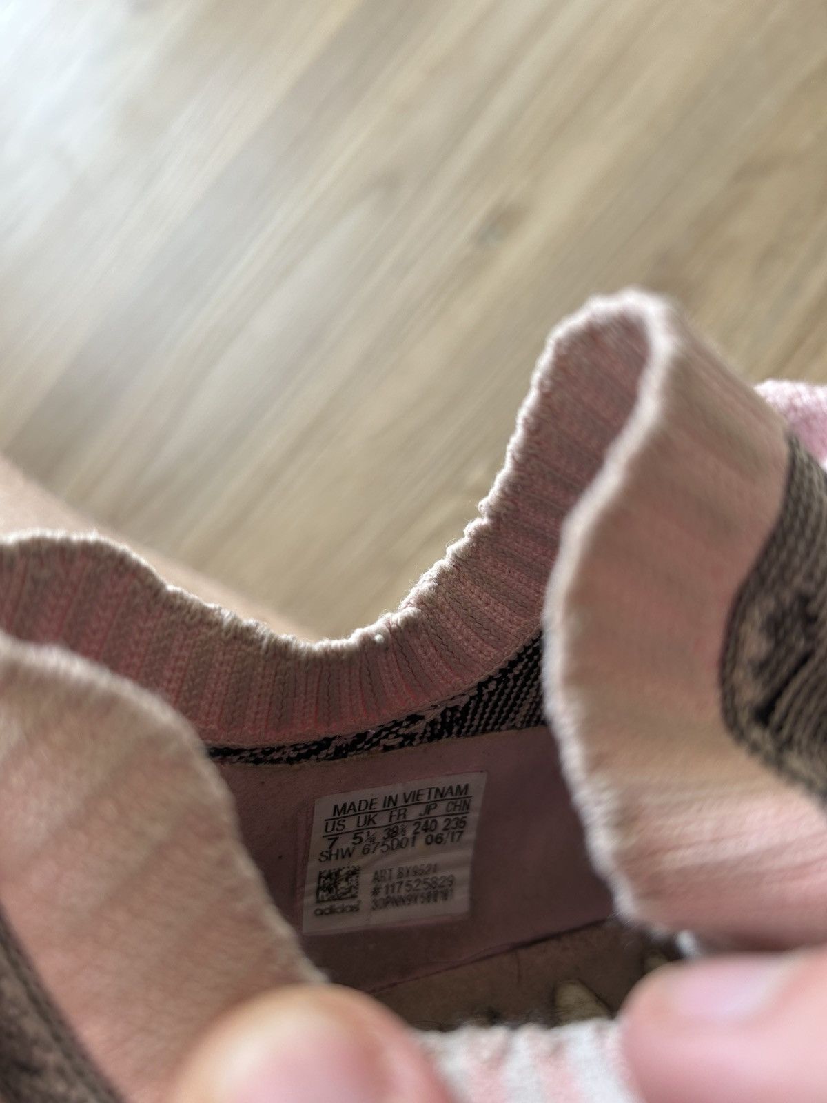 Adidas Adidas Boost NMD Glitch Pink Size US 7 / IT 37 - 7 Thumbnail