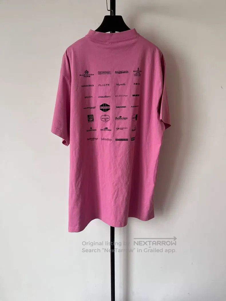 Balenciaga Balenciaga Letter Logo Printed Round Neck Pullover Short S Size US S / EU 44-46 / 1 - 2 Thumbnail