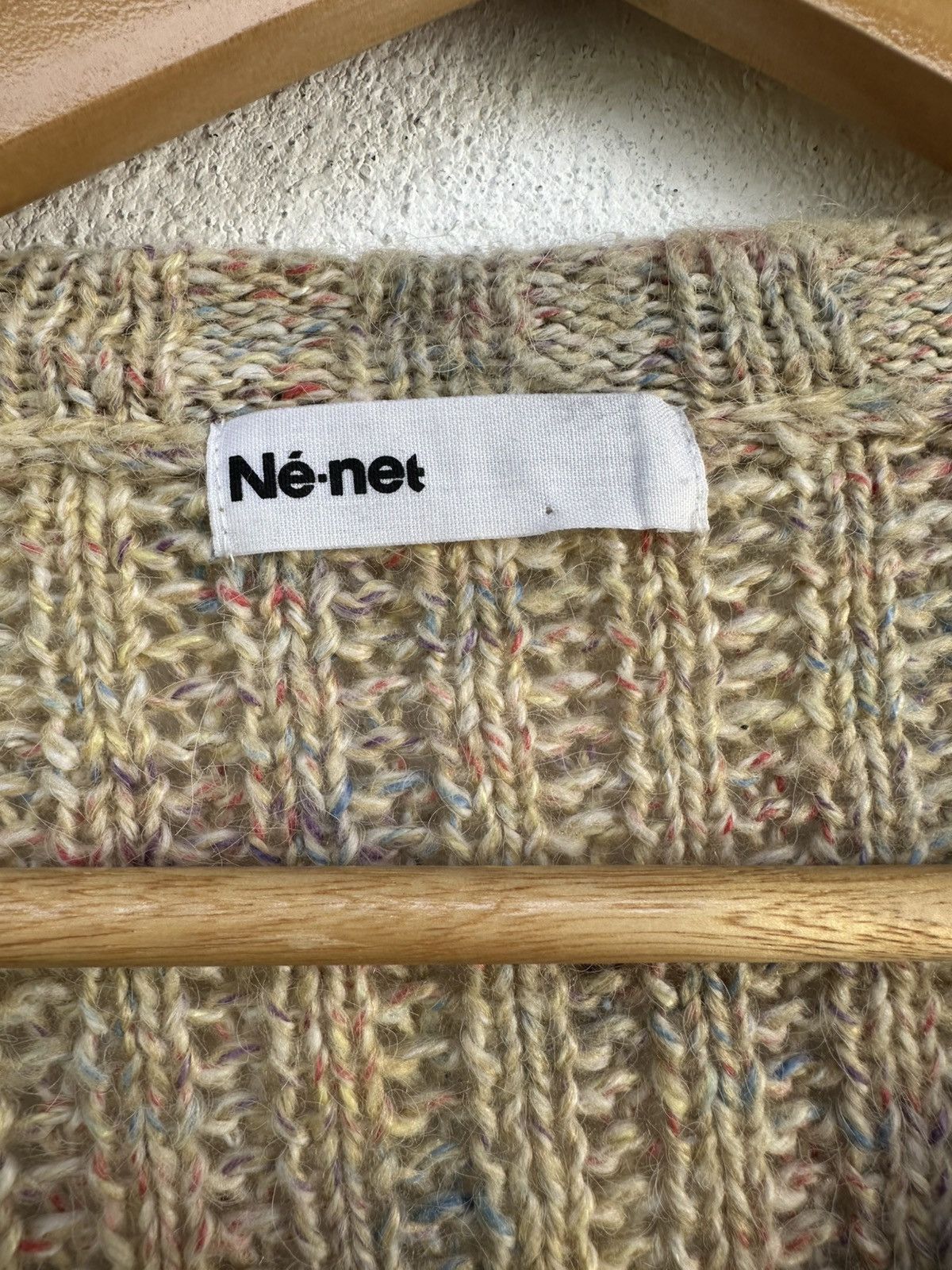 Issey Miyake × Japanese Brand × Ne-Net Ne-net Buttons Cardigan Size L / US 10 / IT 46 - 8 Thumbnail