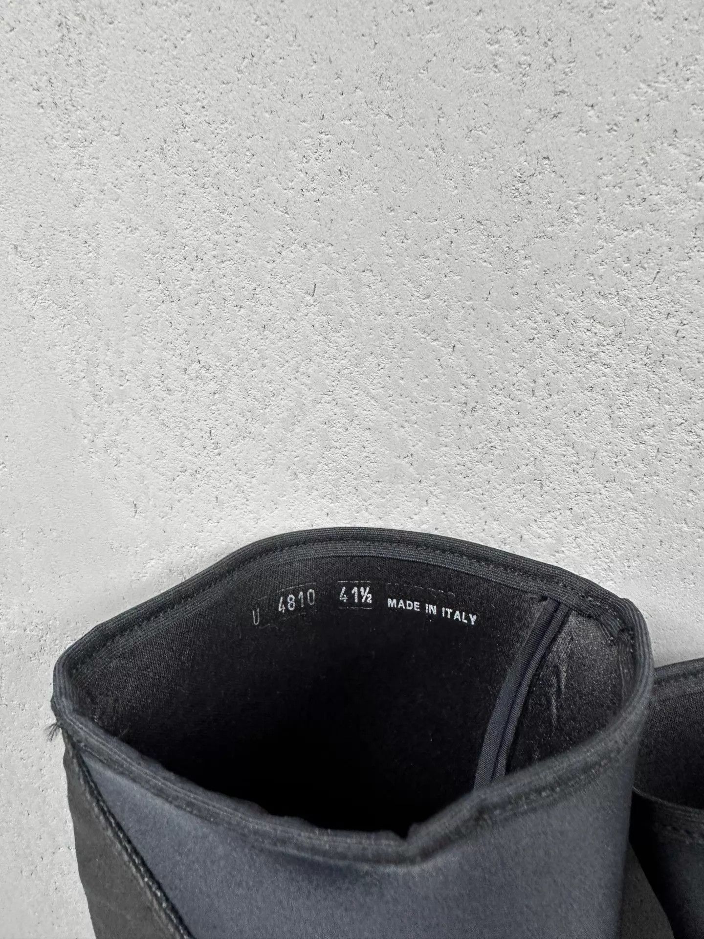 Rick Owens Rick Owens Drkshdw Waxed Fetish Draped Boots 41.5 (Non-23ss) Size US 8.5 / EU 41-42 - 5 Thumbnail