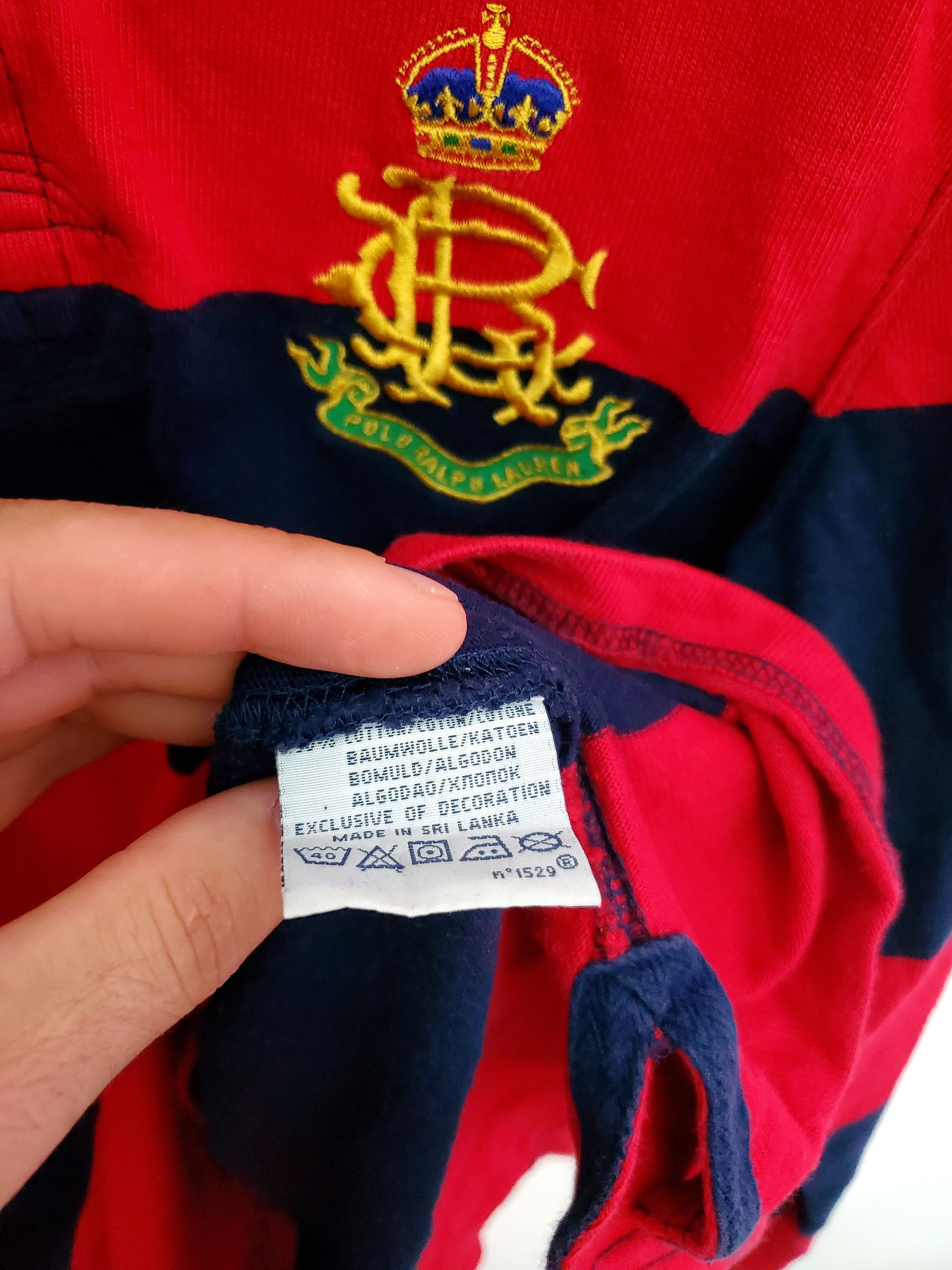 Polo Ralph Lauren × Rugby Ralph Lauren × Vintage Vintage Polo Ralph Lauren Rugby Long Sleeve ideal condition Size US M / EU 48-50 / 2 - 4 Thumbnail