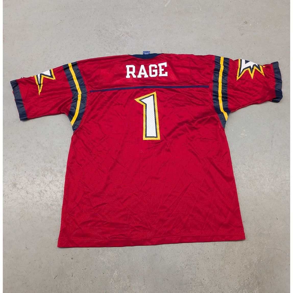 Champion × Vintage Y2K Orlando Rage XFL Champion Football jersey Size US XL / EU 56 / 4 - 2 Thumbnail