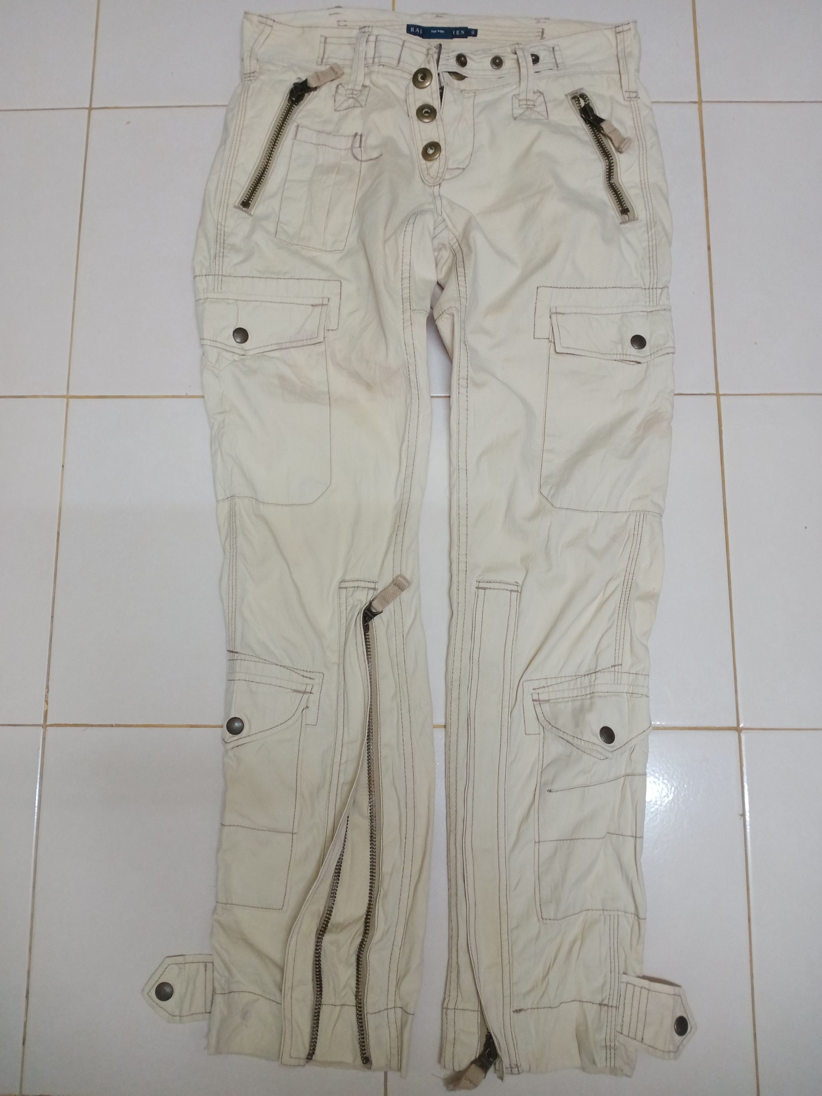 Polo Ralph Lauren Rare Ralph Lauren Utility Cargo Pants Size US 31 - 1 Thumbnail