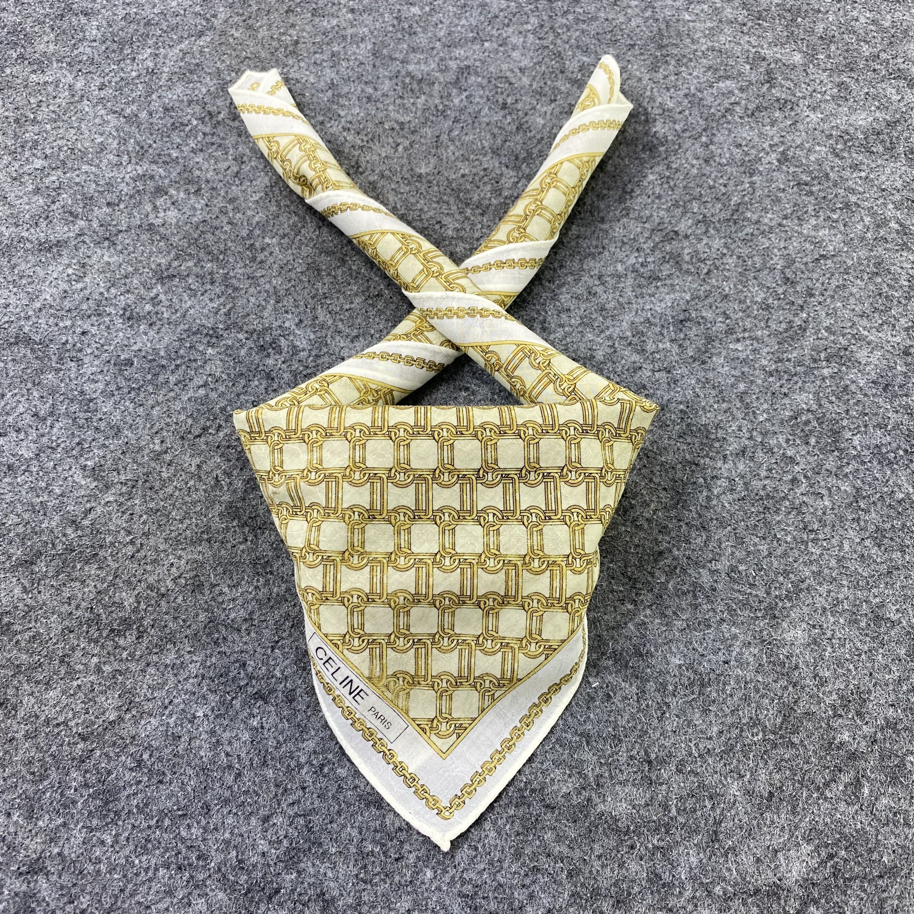 Celine Celine Handkerchief Neckerchief Bandana-B1762 Size ONE SIZE - 2 Thumbnail