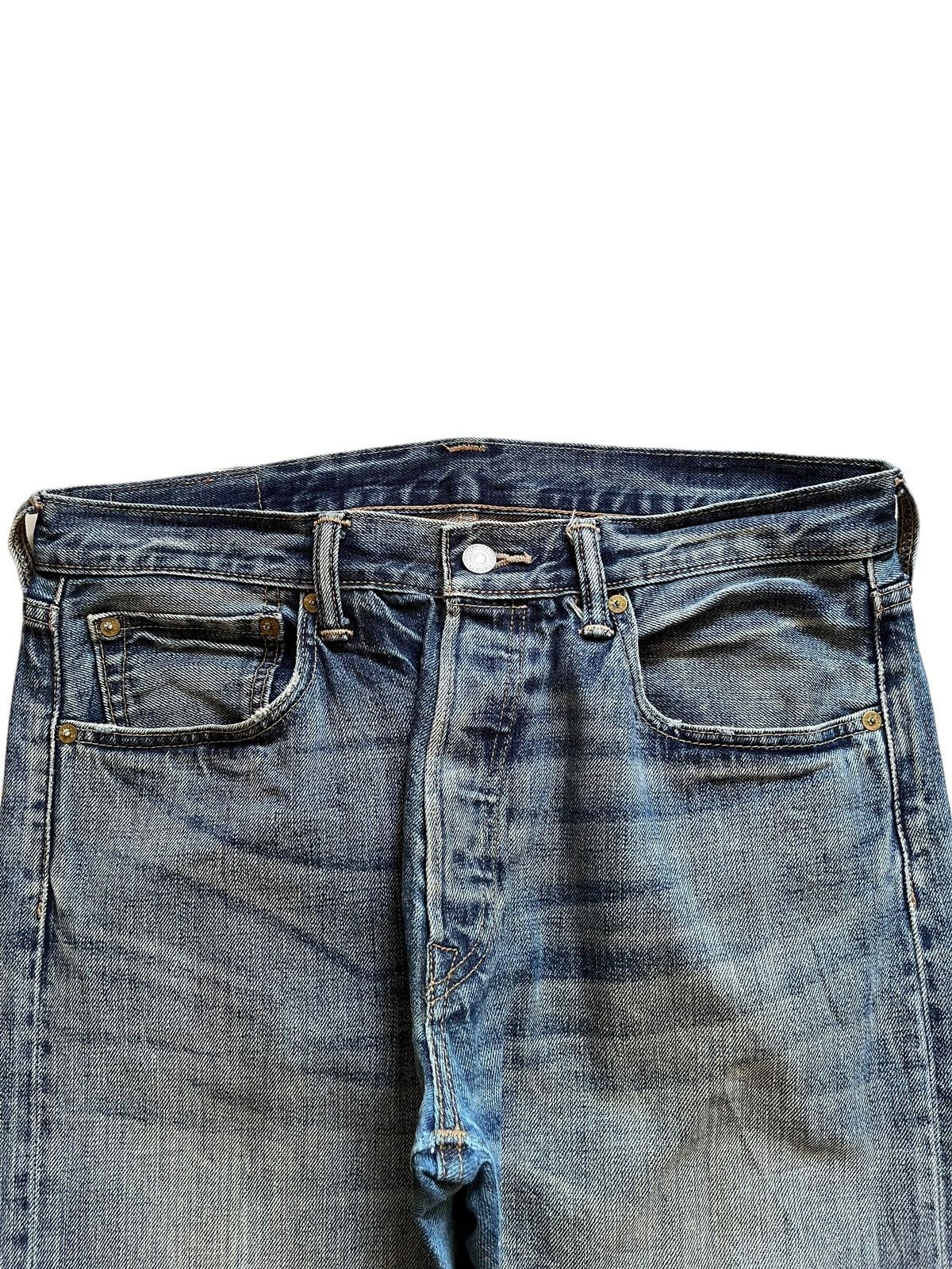 Levi's SALES🔥Vintage Levis 501 Faded Wash Distressed Loose Jeans Size US 33 - 4 Thumbnail