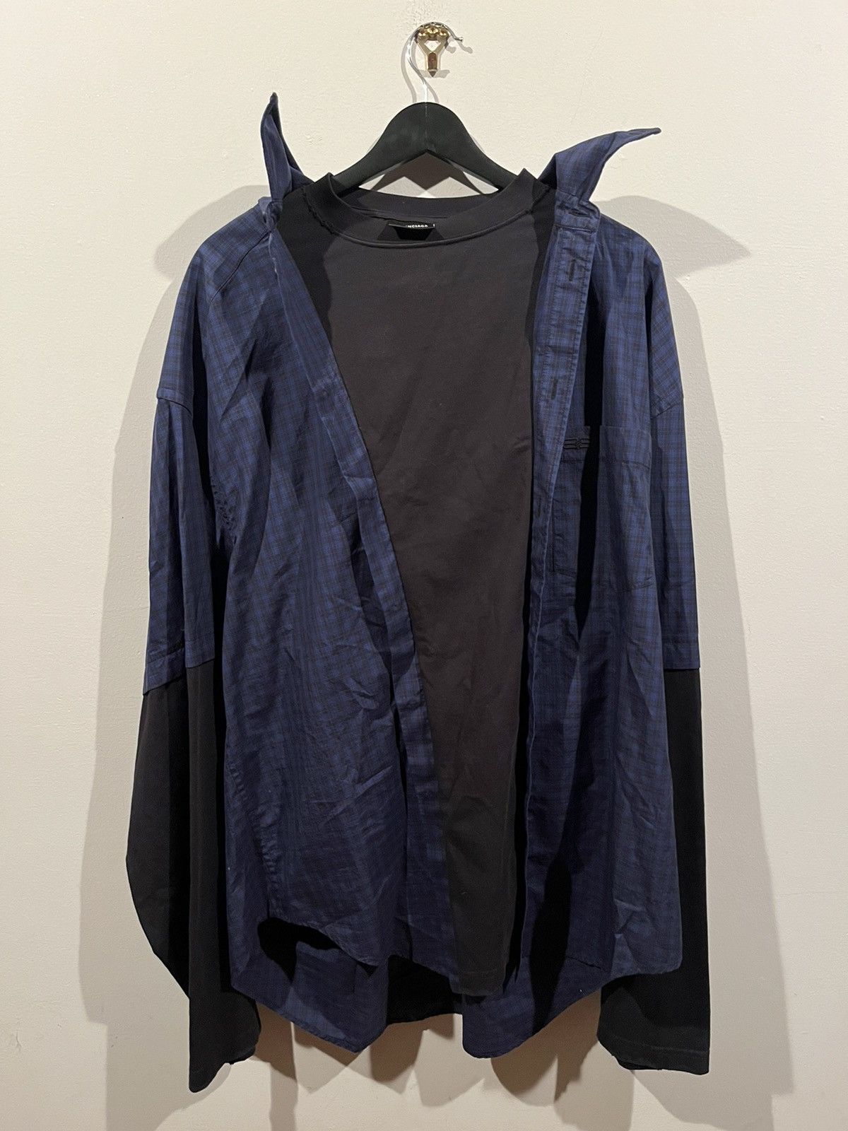 Balenciaga Trompe Loeil Double Layered Shirt
