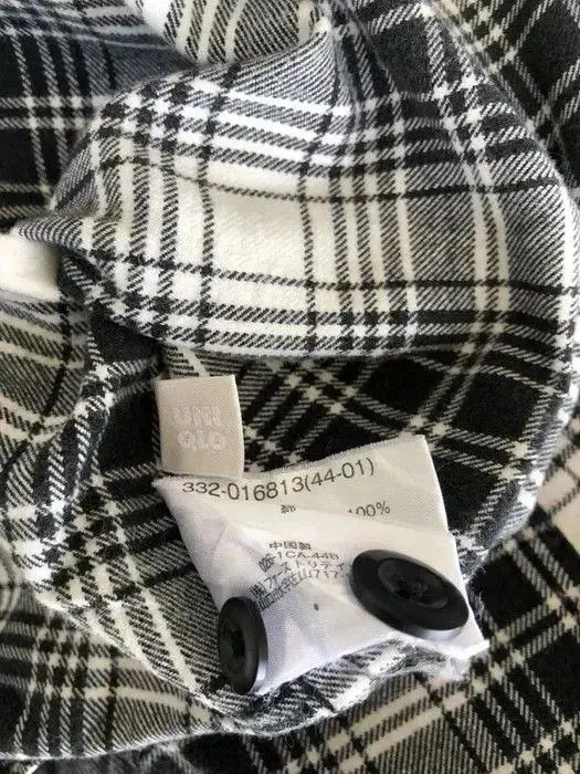 Japanese Brand Japanese Brand Uniqlo Plaid Tartan Flannel Shirt 👕 Size US M / EU 48-50 / 2 - 3 Thumbnail