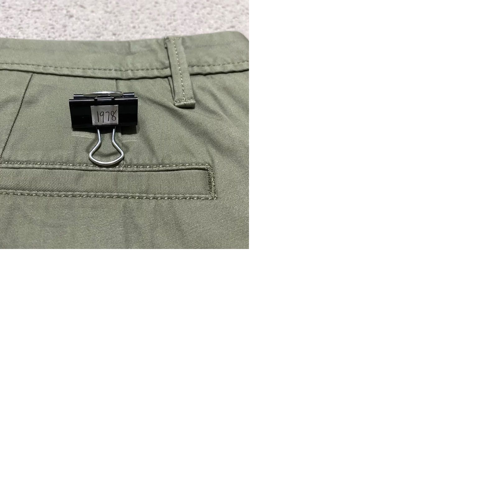Talbots Talbots Womens Pants Green sz 4 Chino Business Casual Mid Rise Straight Relaxed Size 27" / US 4 / IT 40 - 9 Thumbnail