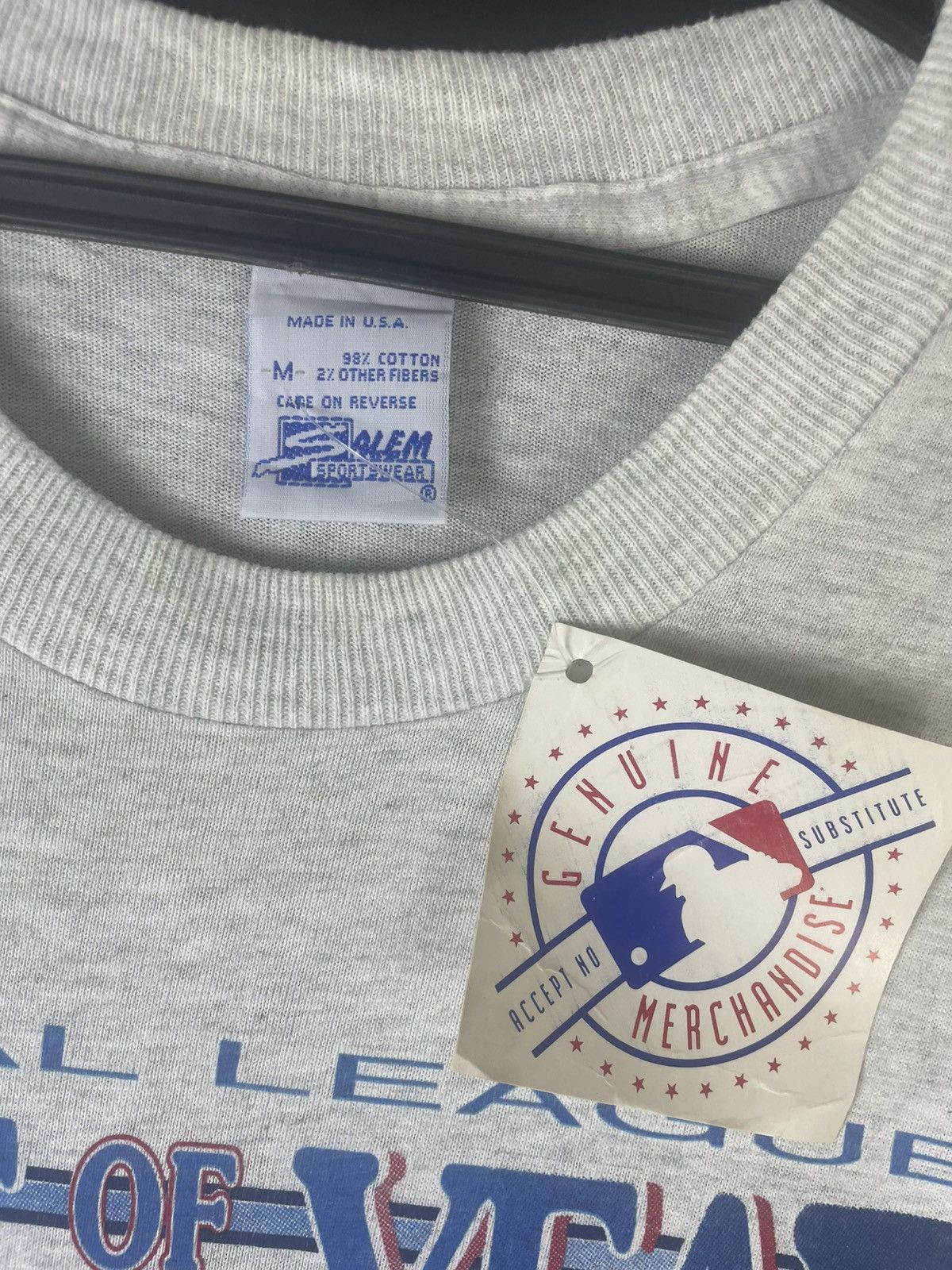 MLB 🔥Rare Vintage MLB Dodgers Hideo Nomo With Tag Shirt Size US M / EU 48-50 / 2 - 2 Thumbnail