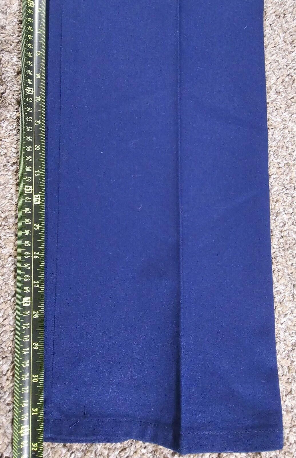 Designer VF Imagewear Blue Dress Pants Workwear 36x32 Usa Made Size US 36 / EU 52 - 5 Thumbnail