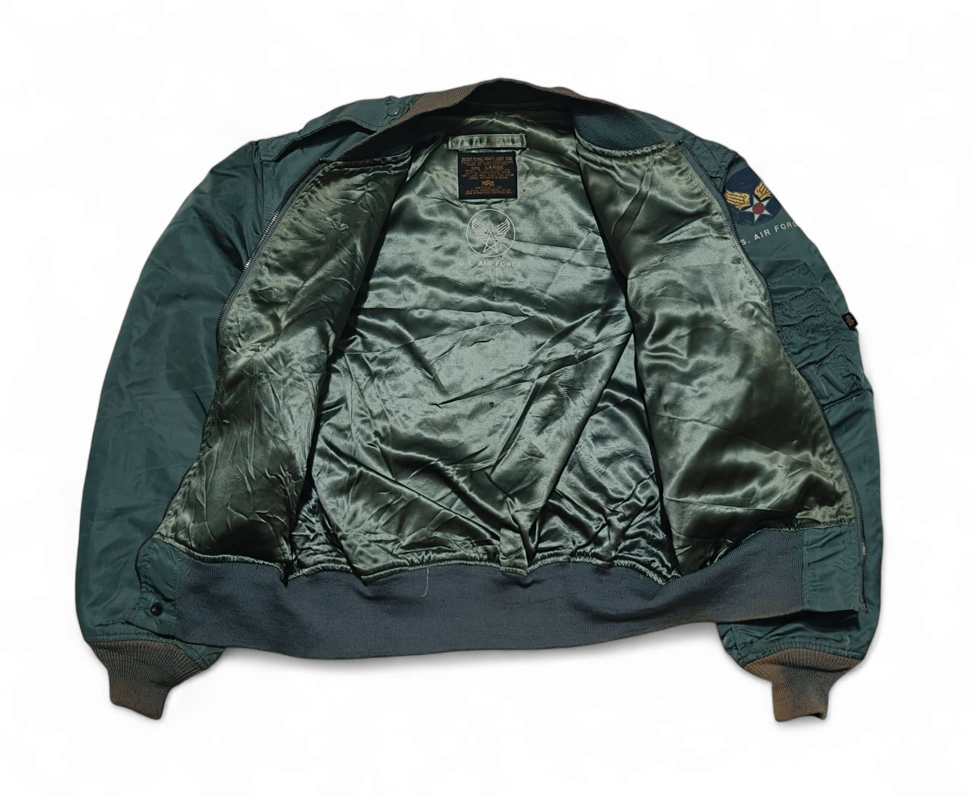 usa製ビンテージ ALPHA L-2B LARGE