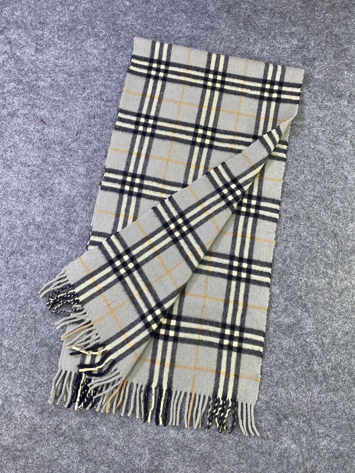 Paul Stuart × Vintage Paul Stuart Scarf / Muffler / Neckwear -T1026 Size ONE SIZE - 4 Thumbnail