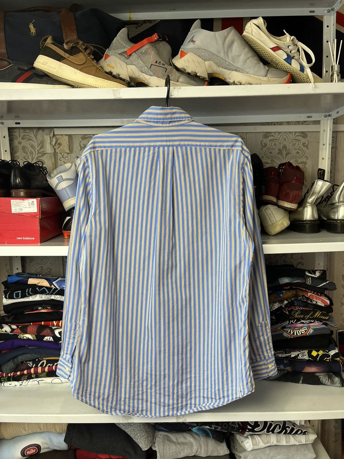 Polo Ralph Lauren Vintage RALPH LAUREN Striped long Sleeved Shirt Rare Size US M / EU 48-50 / 2 - 3 Thumbnail