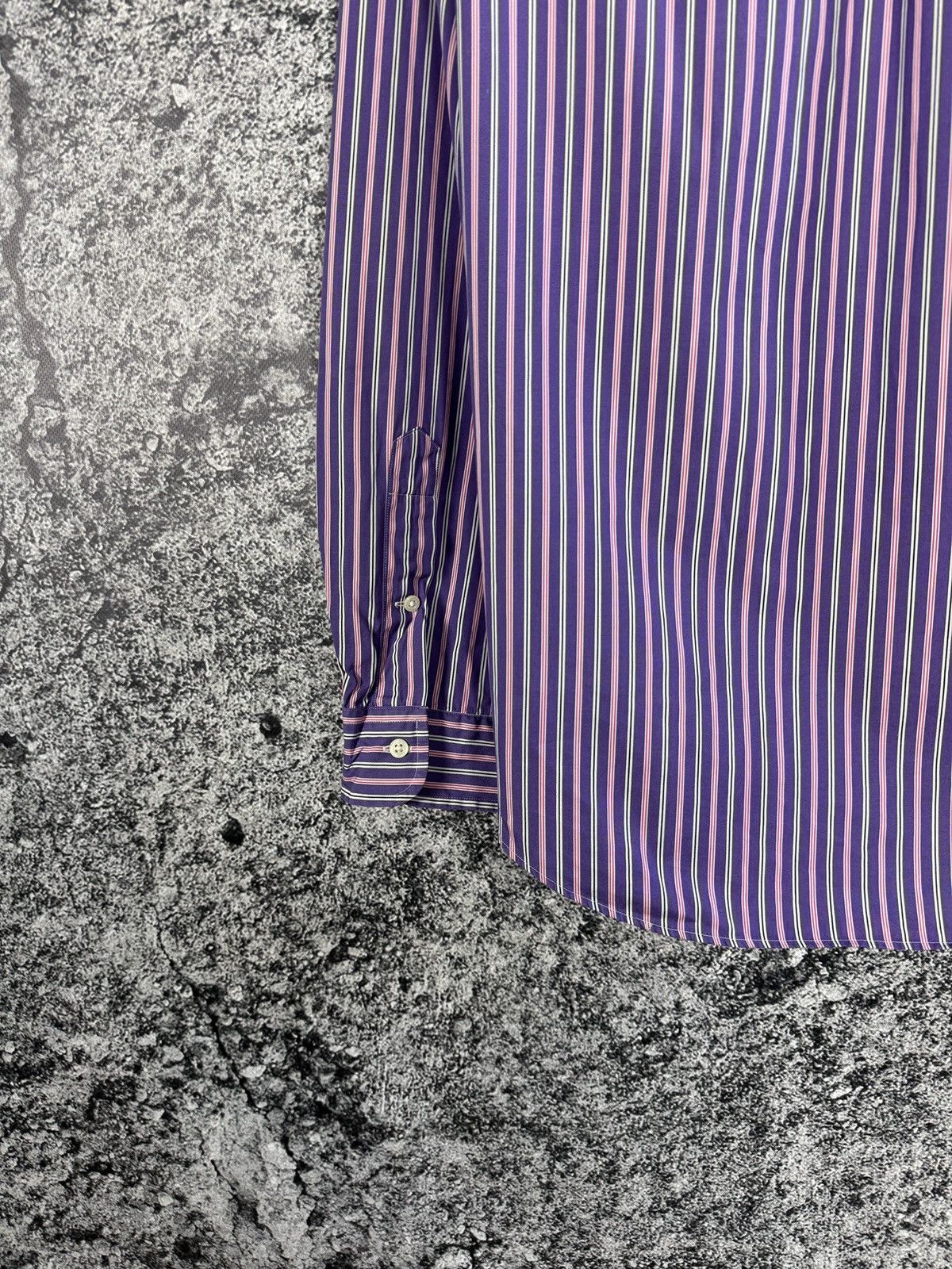 Polo Ralph Lauren Polo Ralph Lauren Long Sleeve Striped Shirt Button Up XL Size US XL / EU 56 / 4 - 14 Thumbnail