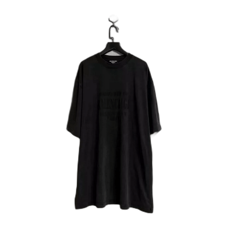 Balenciaga Balenciaga Wash Letter Short Sleeve TShirt-2505 Size US M / EU 48-50 / 2 - 1 Thumbnail