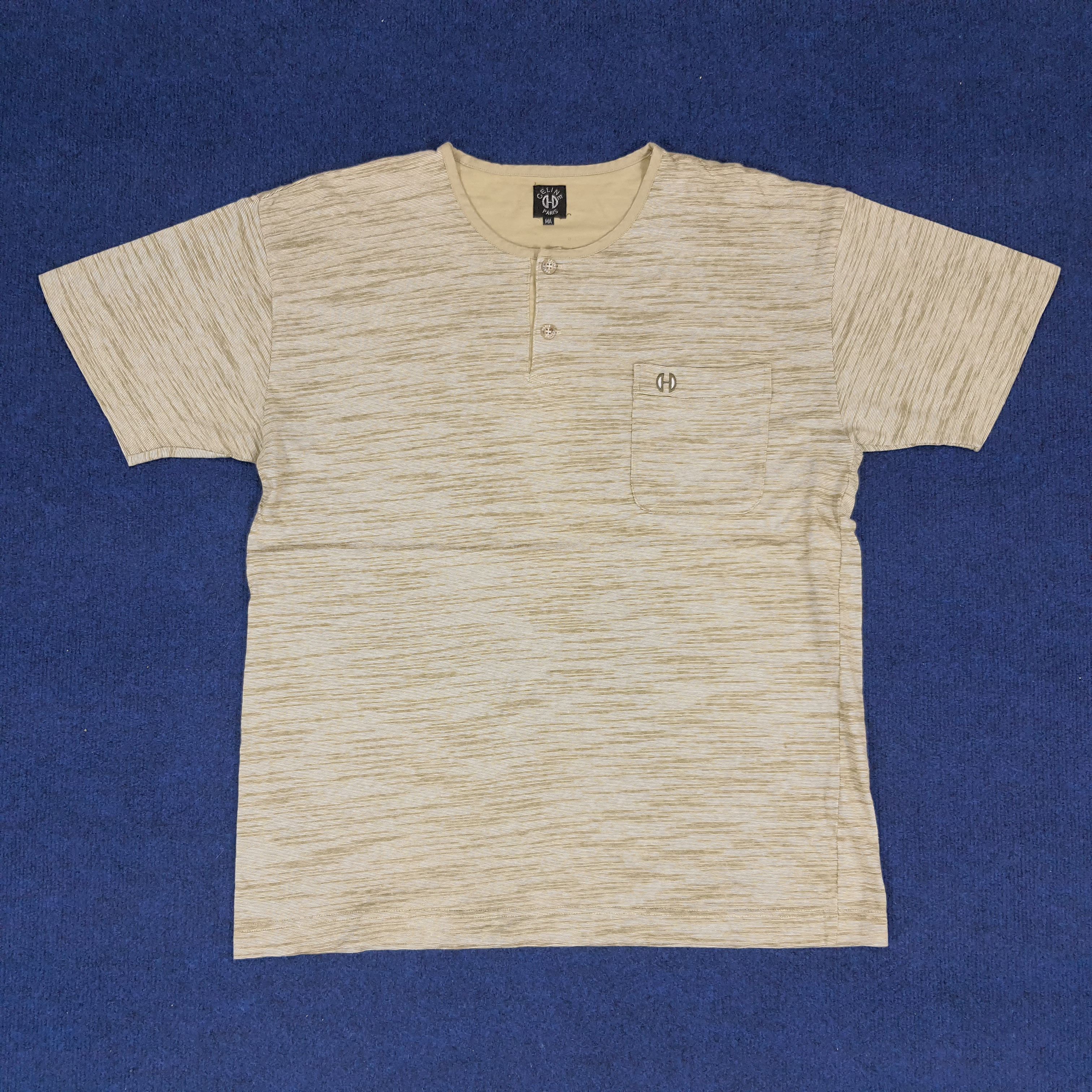 Vintage CELINE Paris Button T-shirt