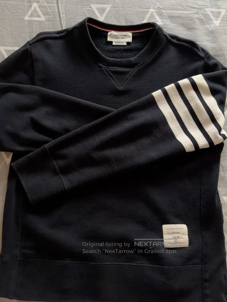 Other Thom Browne Blue Navy Hoodie Size US L / EU 52-54 / 3 - 2 Thumbnail