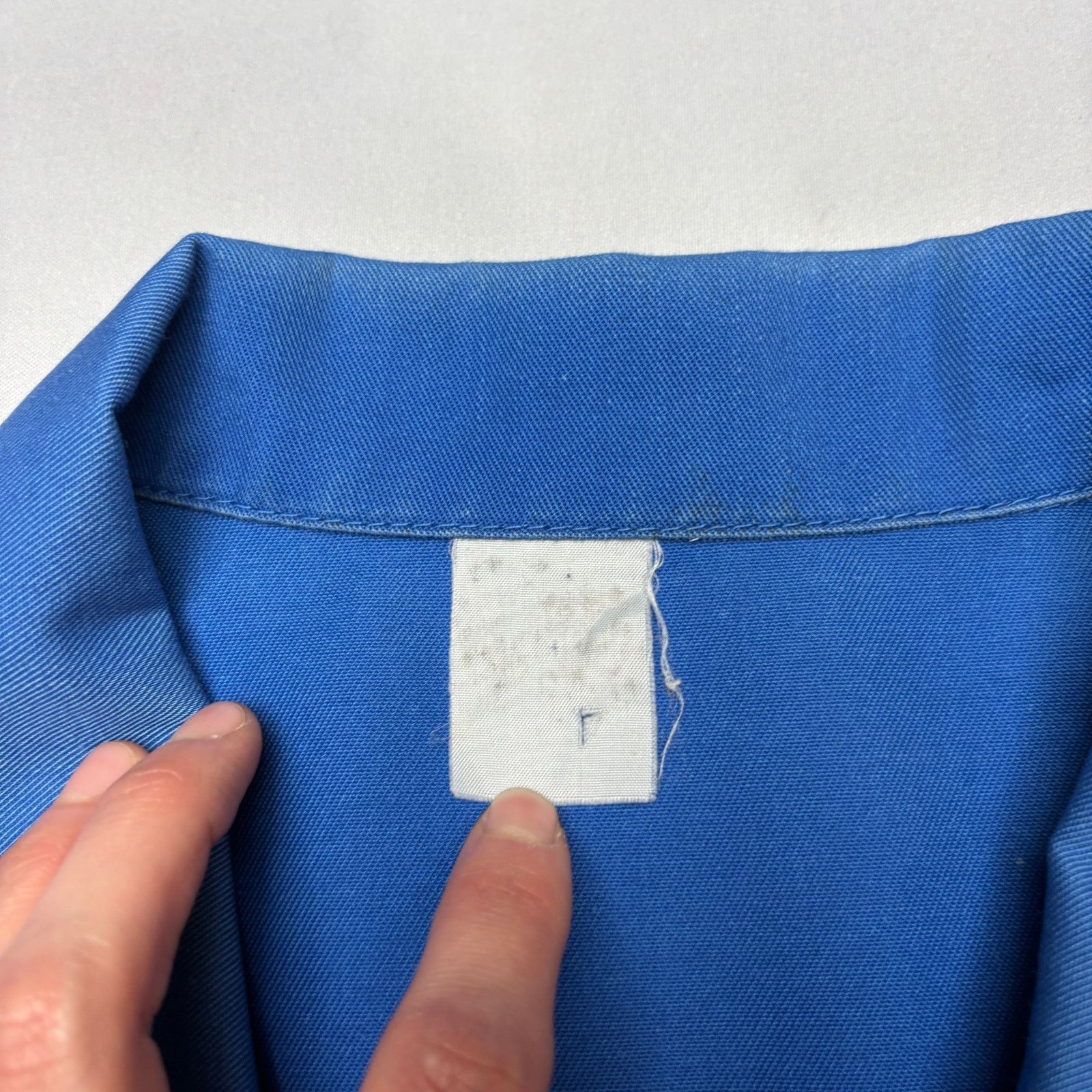 Vintage Vintage 60s French Workwear Zip Jacket Boxy Cropped XL Size US XL / EU 56 / 4 - 5 Thumbnail