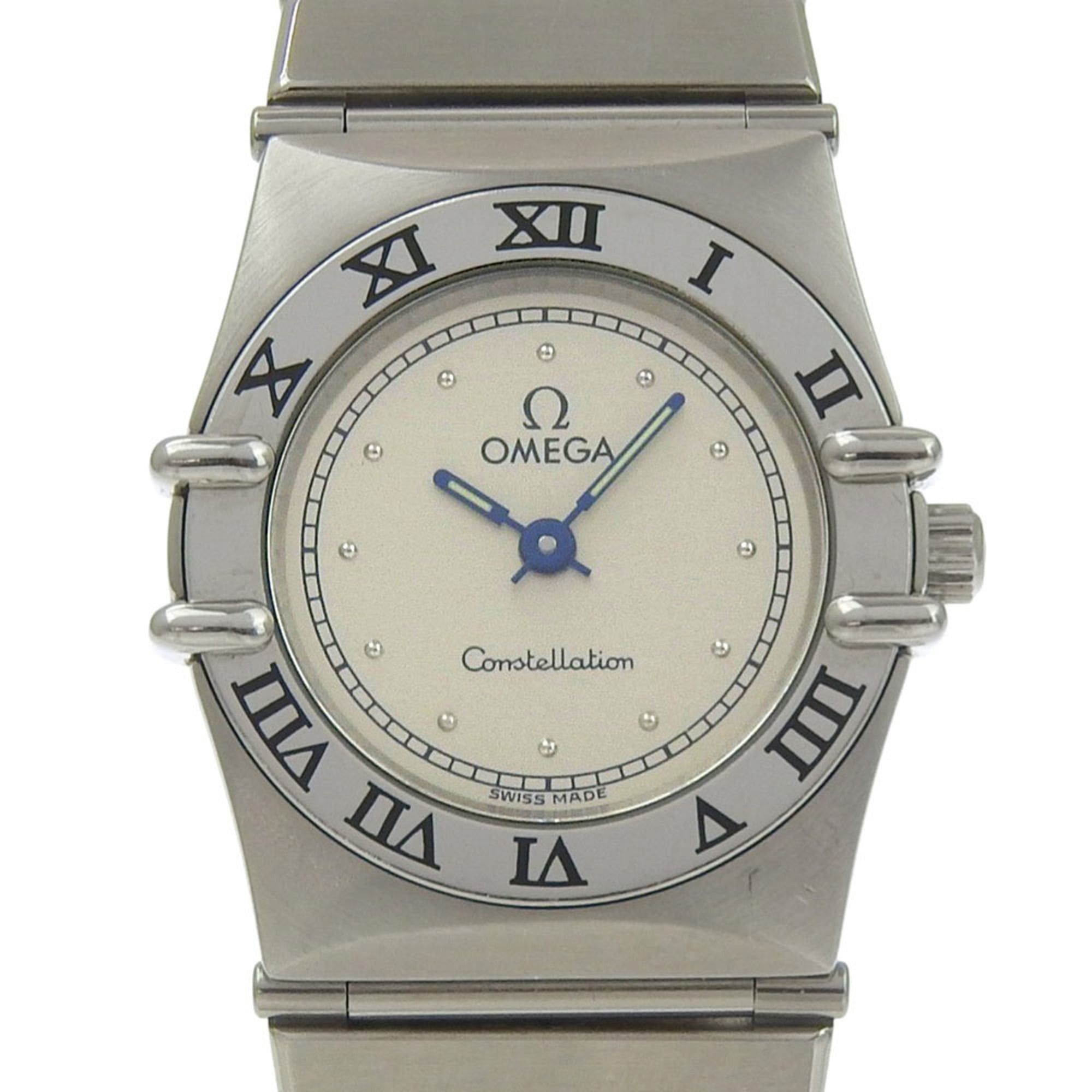 Omega Omega Constellation Mini Women's Watch, Stainless Steel, Quartz, Analog, Silver Dial. Size ONE SIZE - 1 Thumbnail