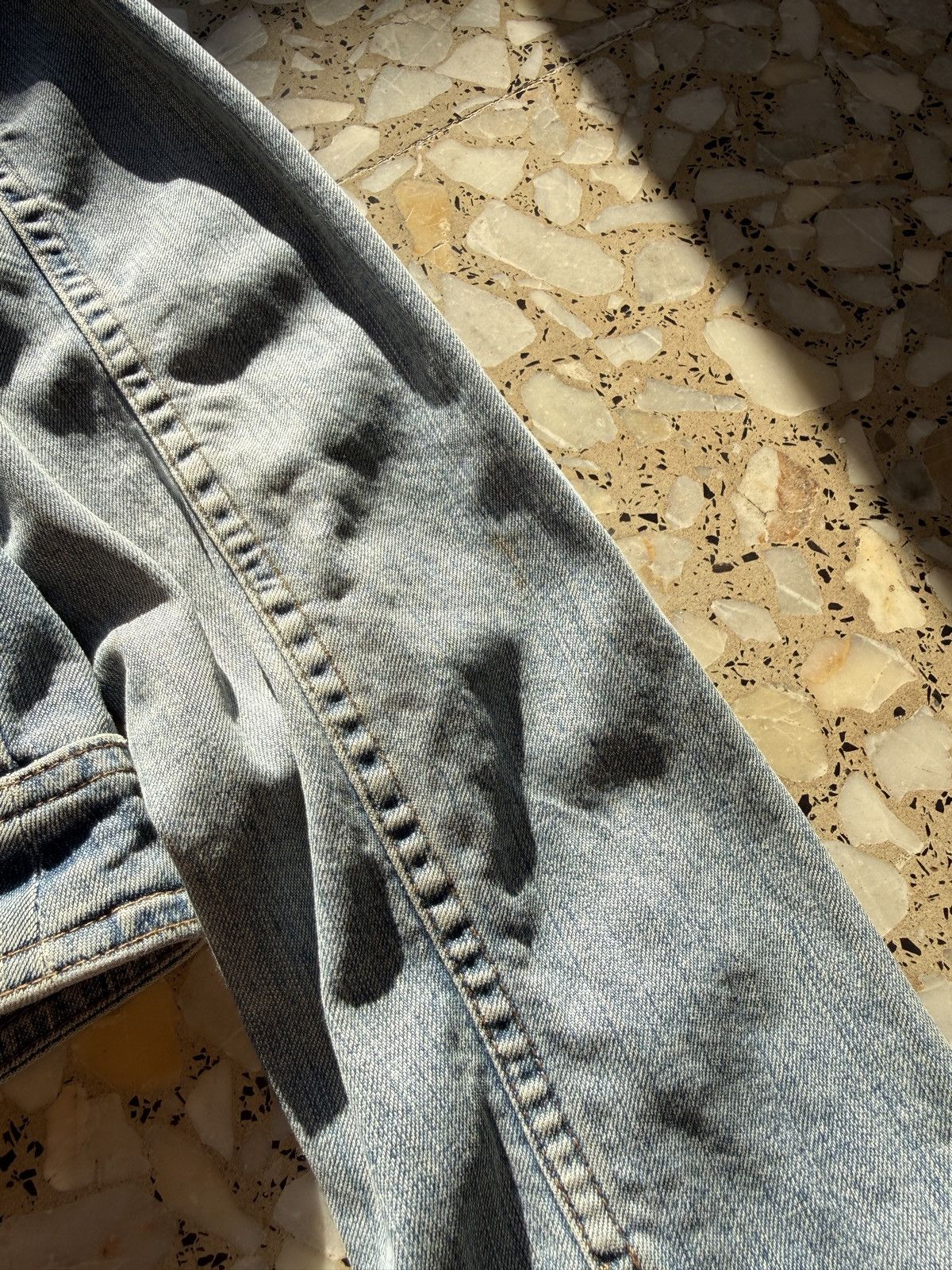 Just Cavalli Roberto Just Cavalli Vintage Denim Trim Blue Jacket S Italy Size S / US 4 / IT 40 - 10 Thumbnail