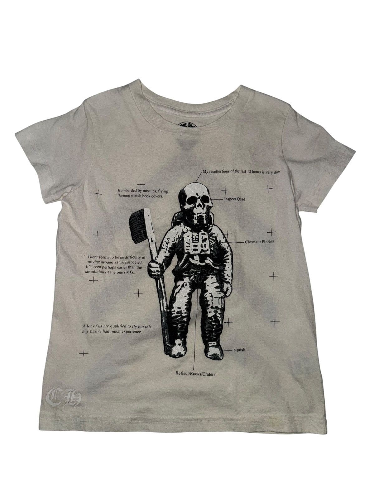 Chrome Hearts Chrome Hearts Roller Skates Horseshoe Tee - XS | Grailed