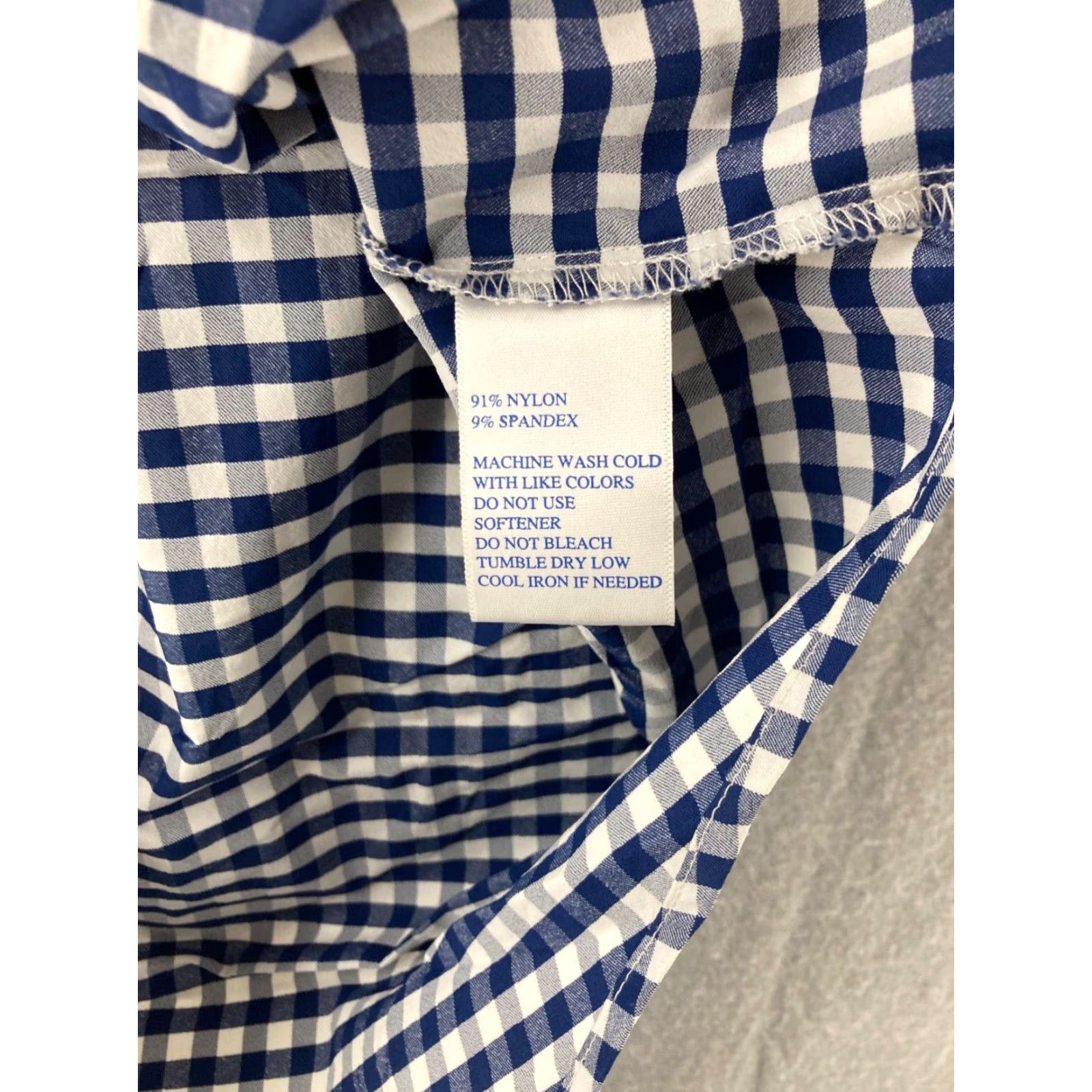 Southern Tide SOUTHERN TIDE Shirt Womens XS Plaid Short Sleeve Adult XS Multicolor Nylon Blend Blouse Beach Mens Womens Size XS / US 0-2 / IT 36-38 - 6 Thumbnail