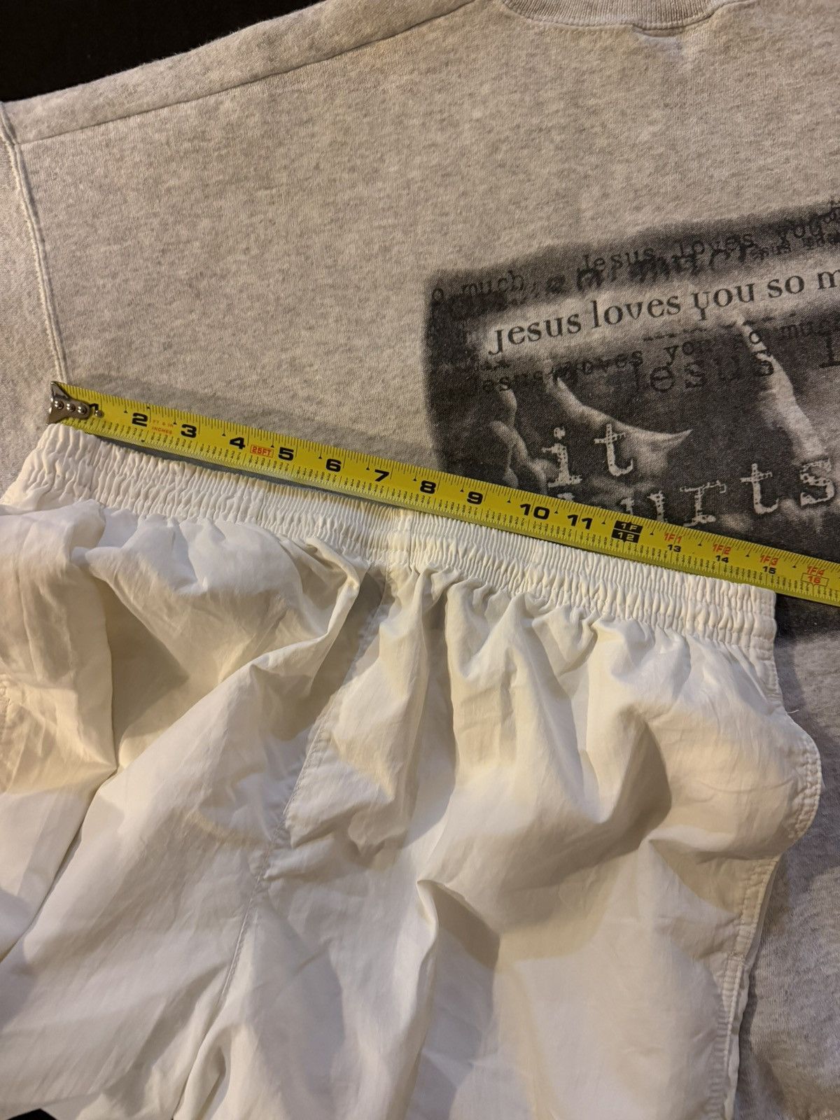 Polo Ralph Lauren vtg 90s made in usa polo sport blank white nylon track pants Size US 32 / EU 48 - 7 Thumbnail