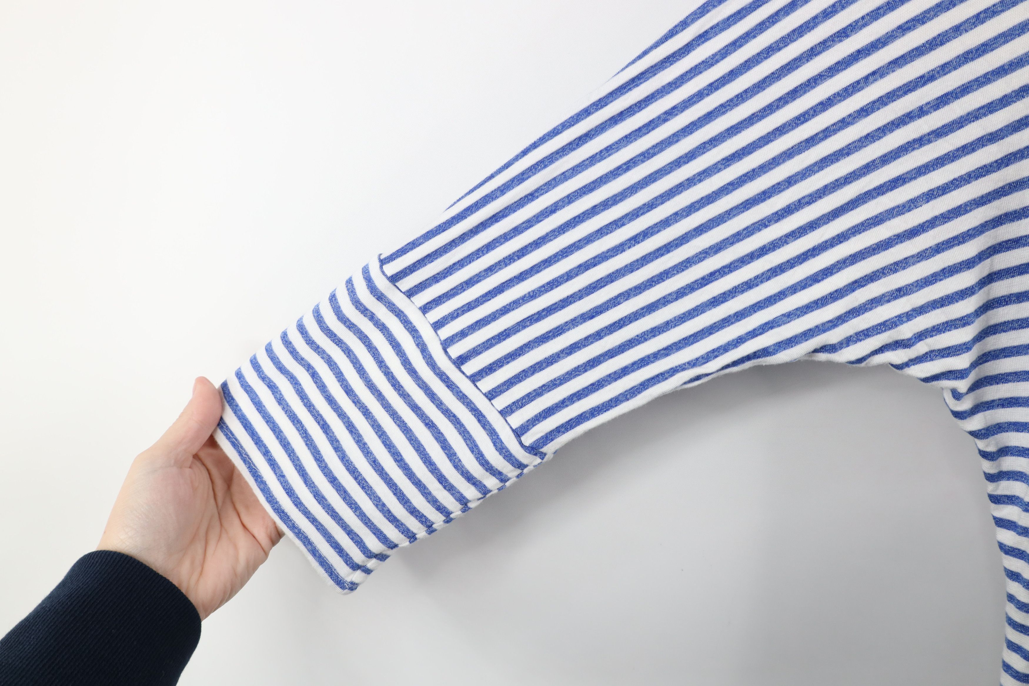 Vintage Vintage Lagenlook Dolman Sleeve Striped Knit T-Shirt Size M / US 6-8 / IT 42-44 - 6 Thumbnail
