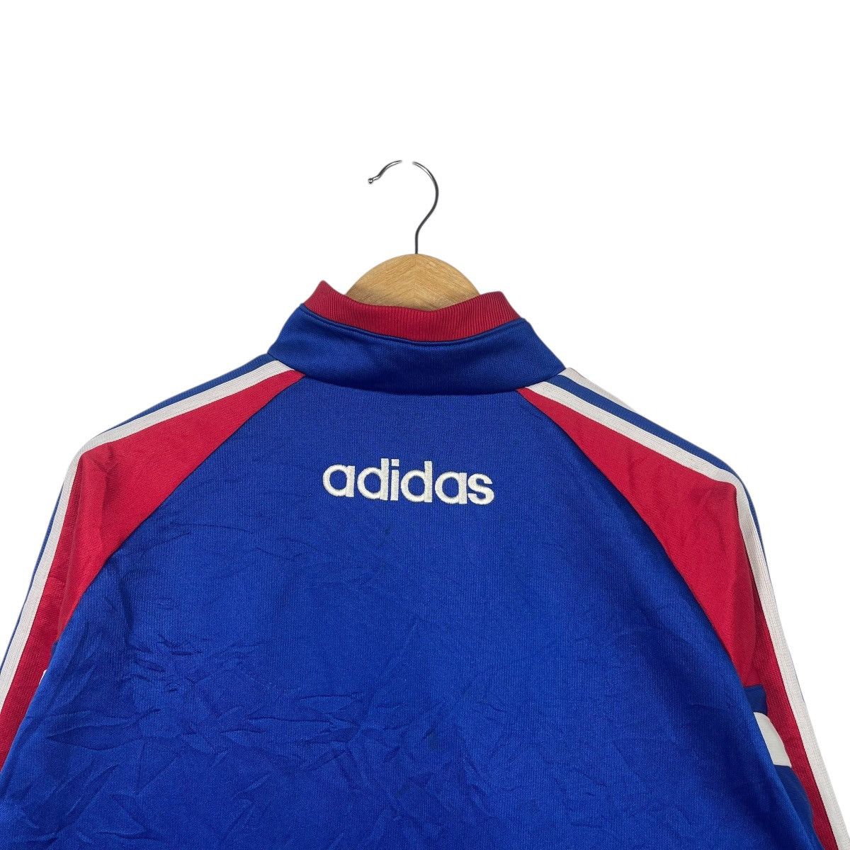 Adidas Vintage Adidas Big Logo Half Zip Track Top Pullover Jacket Size US XL / EU 56 / 4 - 11 Thumbnail