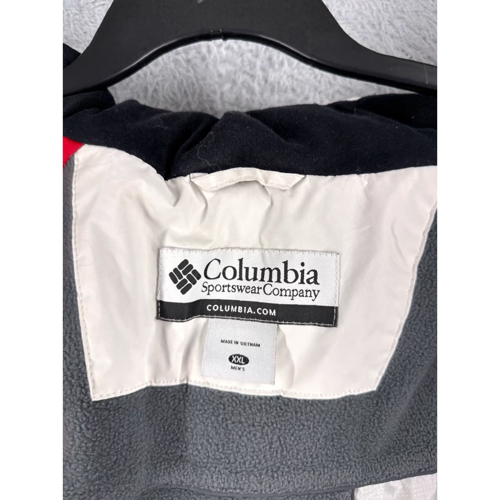 Vintage Columbia Jacket Men Regular 2XL Red Nylon Shell Polyester Insulation Parka Weather Shell 2XL Chest 48 in Size US XXL / EU 58 / 5 - 3 Thumbnail