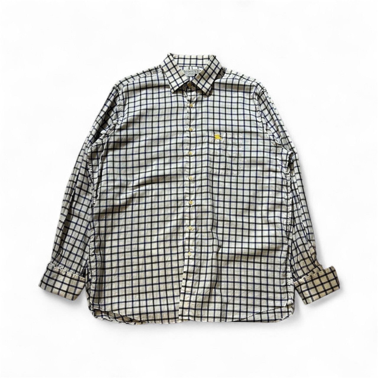Burberry Burberry Button Up Long Sleeve Shirt Size US L / EU 52-54 / 3 - 1 Thumbnail