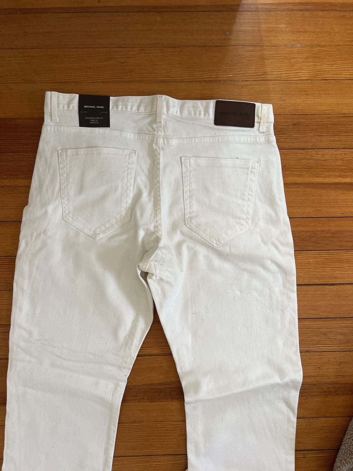 Michael Kors Brand New Michael Kors White Jeans Size US 32 / EU 48 - 2 Thumbnail