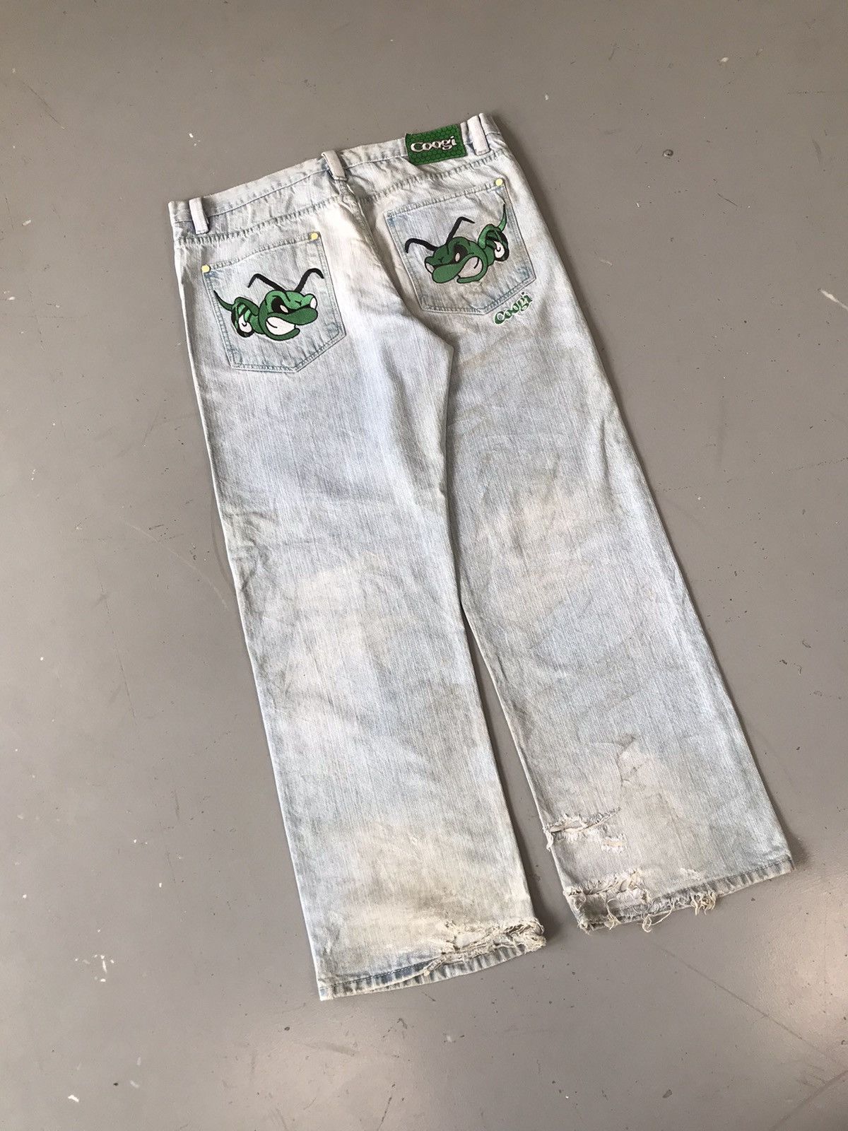 Coogi × Vintage 90s vintage Coogi bee embroidered denim Size US 42 / EU 58 - 7 Thumbnail
