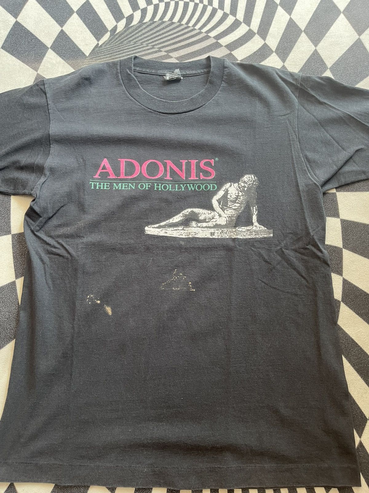 Arts & Science Vintage 90s Adonis The Men of Hollywood T-Shirt XL Size US XL / EU 56 / 4 - 2 Thumbnail