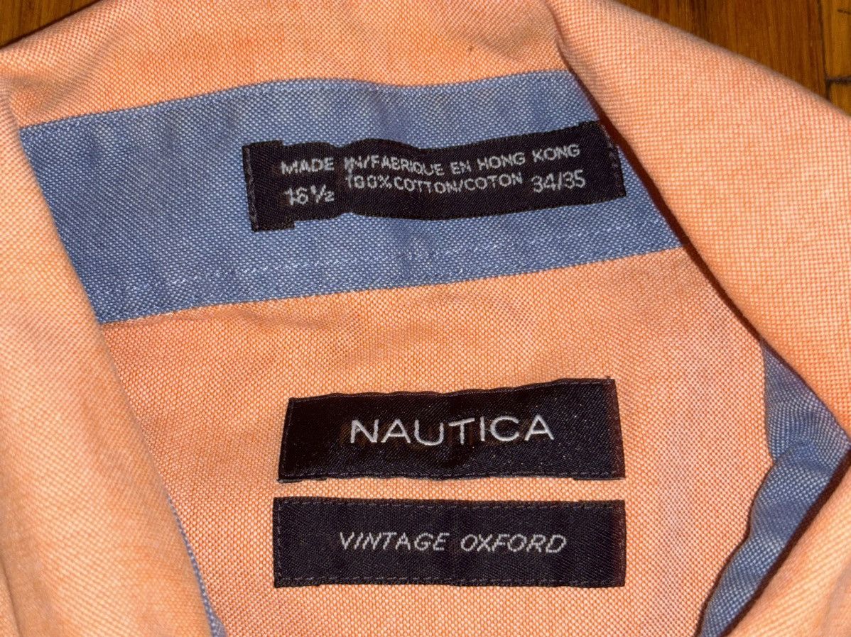 Nautica Nautica Classic Vintage Oxford Shirt 34/35 Size US L / EU 52-54 / 3 - 4 Thumbnail