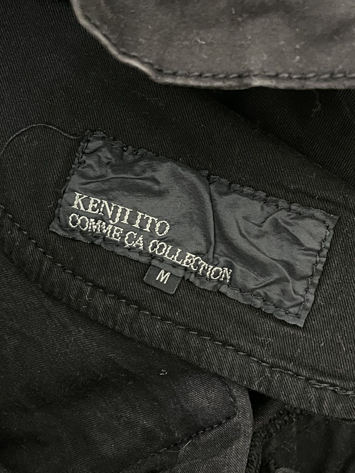 Japanese Brand Bush Pant Kenji Ito Moleskin Low Rise Straight 6🟦9 Size US 33 - 16 Thumbnail