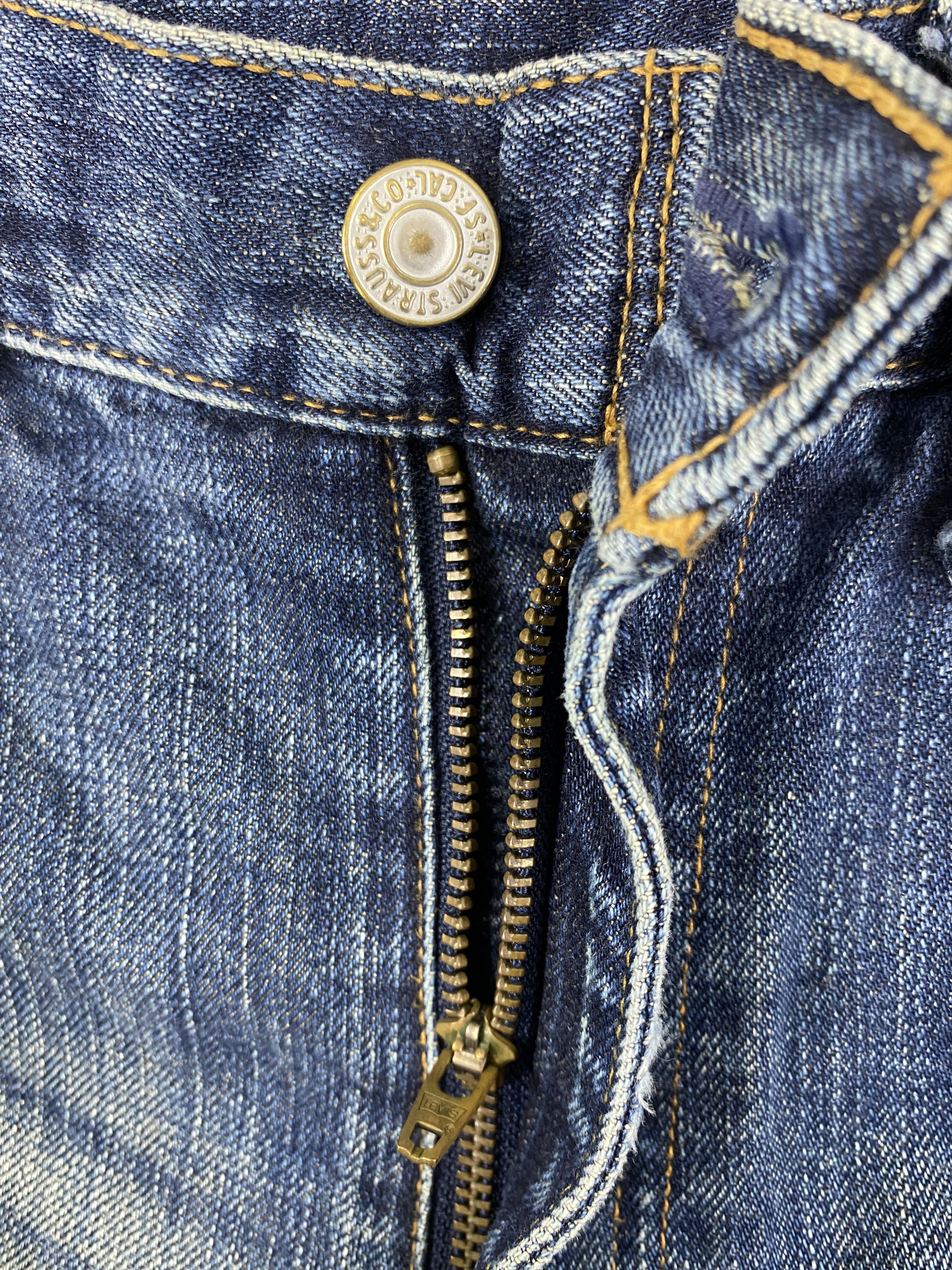 Levi's Distressed Blue Vintage Levi's 527 32x32 Denim -JN2068 Size ONE SIZE - 6 Thumbnail