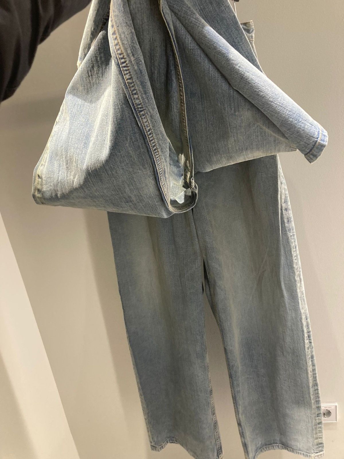 Balenciaga Double Front Pants in Light Blue Size US 32 / EU 48 - 5 Thumbnail
