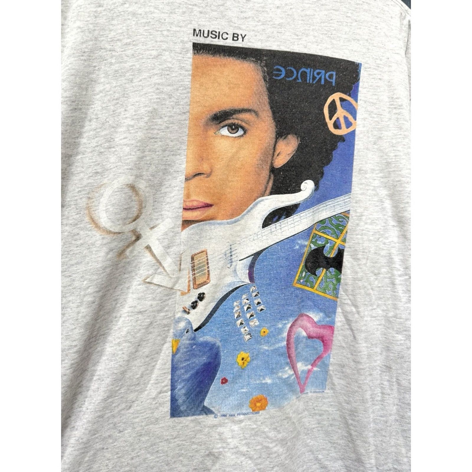 Delta VINTAGE Prince Billboards Ballet Gray Tee Shirt XL 1990s Delta Shirt Mens Size US XL / EU 56 / 4 - 3 Thumbnail