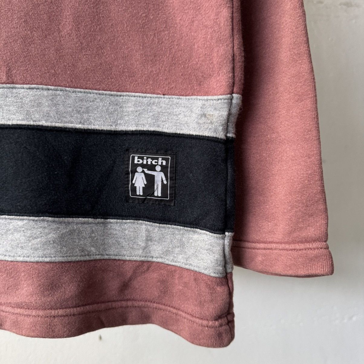 Vintage Vintage 90s Bitch Skateboard Sweatshirt Size US M / EU 48-50 / 2 - 6 Thumbnail