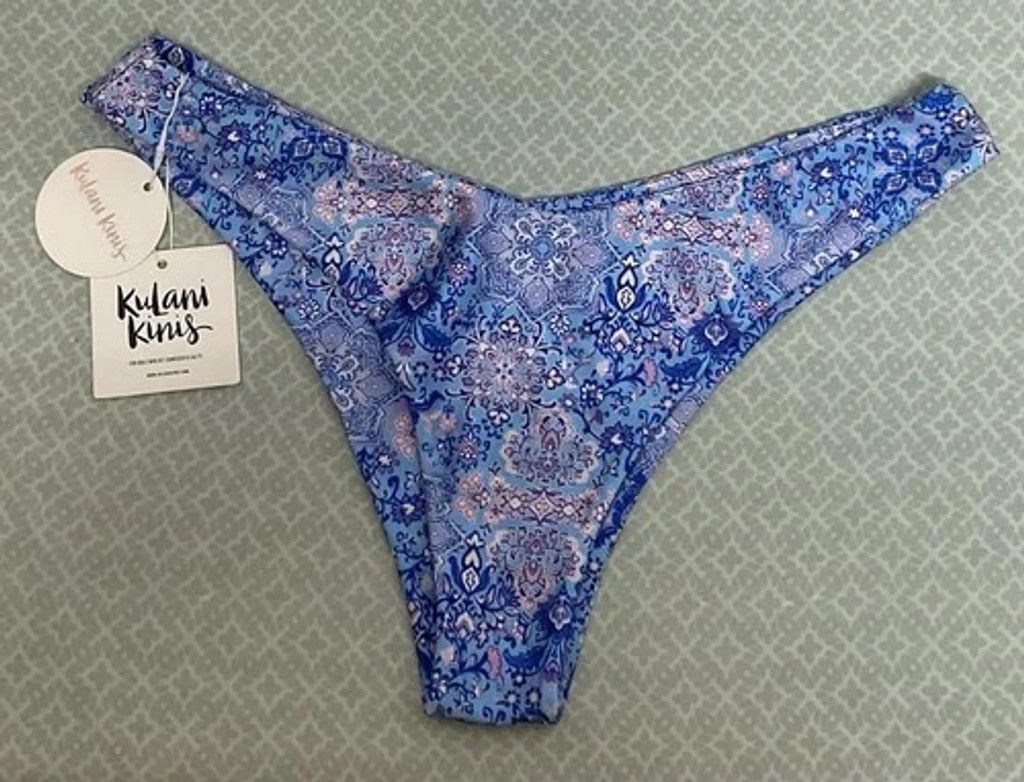 Other NWT Kulani Kinis Cheeky V Bikini Bottoms Santoriny Women 2XL Size ONE SIZE - 8 Thumbnail
