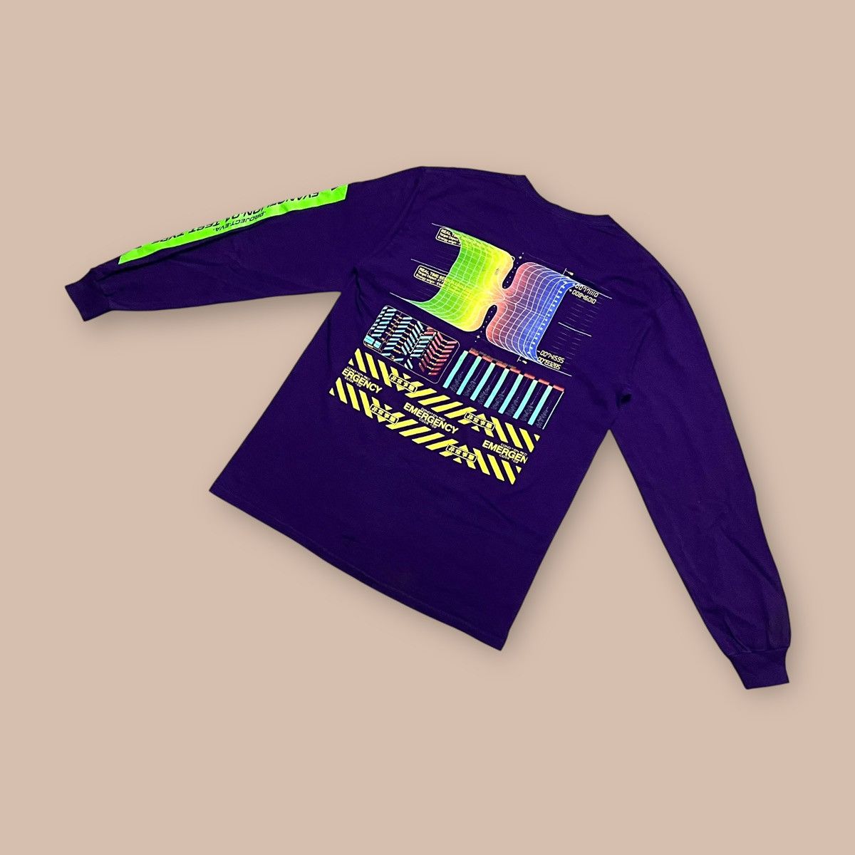 Anime BoxLunch Exclusive X Neon Genesis Evangelion Eva L/S Tee Size US M / EU 48-50 / 2 - 3 Thumbnail