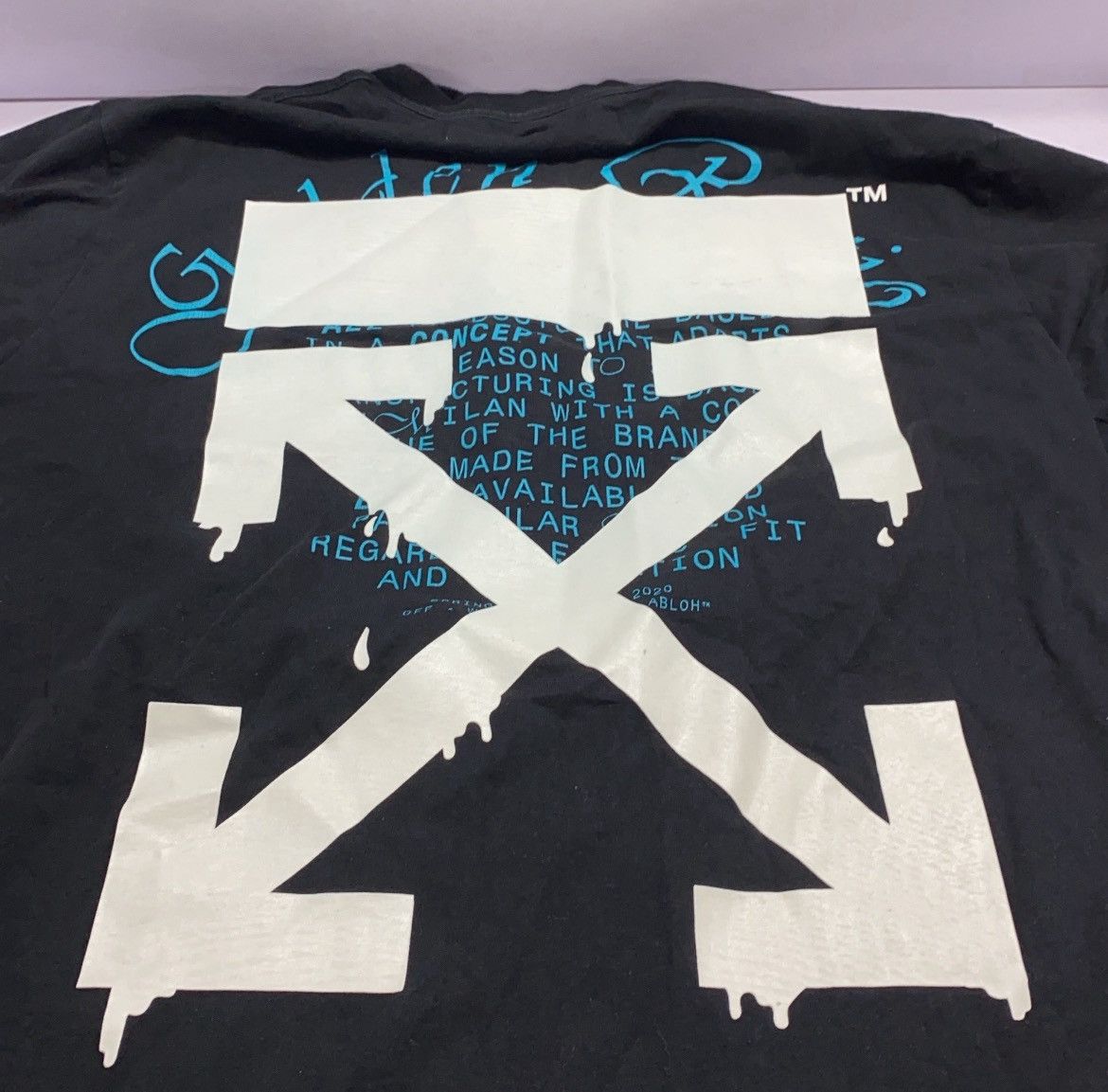 Off-White OFF-WHITE 2020SS Dripping Arrows S/S Over T-Shirt Size US S / EU 44-46 / 1 - 6 Thumbnail