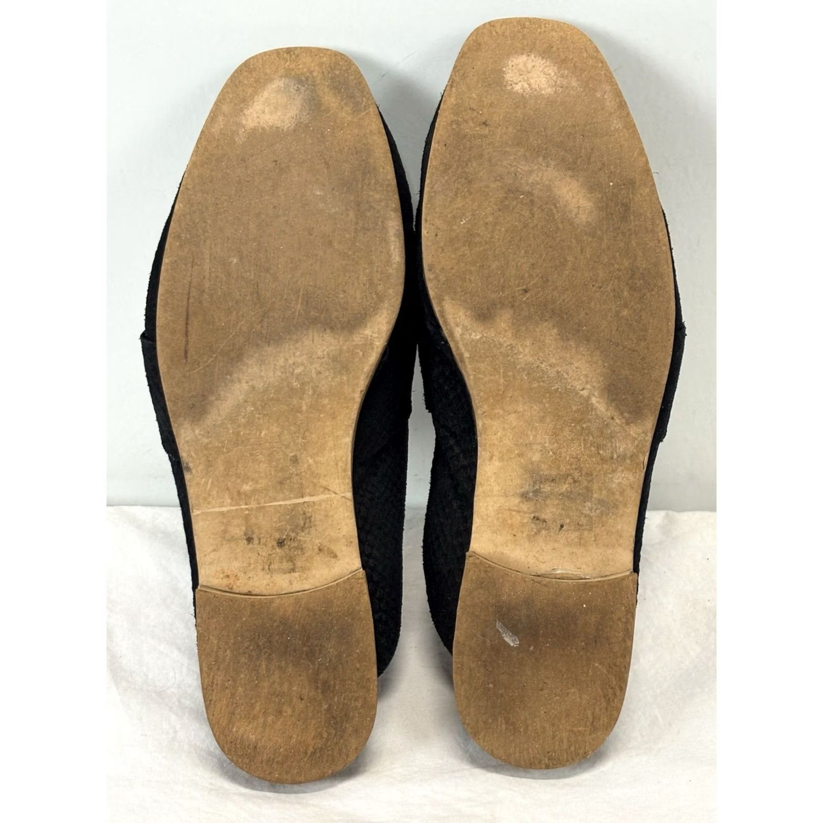 Free People Free People Women Slip On Mules Loafer Flat Black Suede Leather Spain EU 40 US 9.5 Size US 10 / IT 40 - 5 Thumbnail