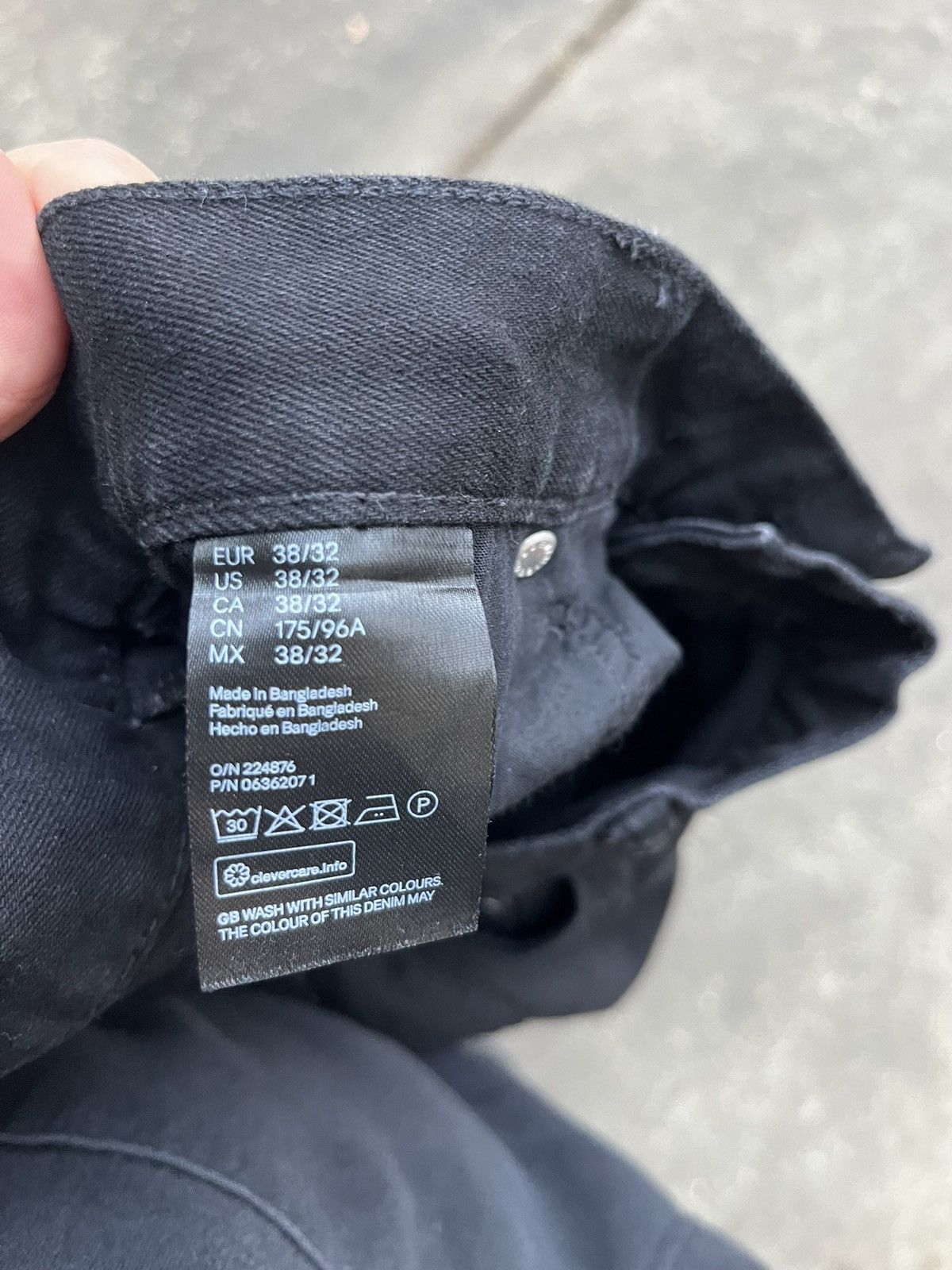 Other Slim Raw Hem Jeans Size US 38 / EU 54 - 4 Thumbnail