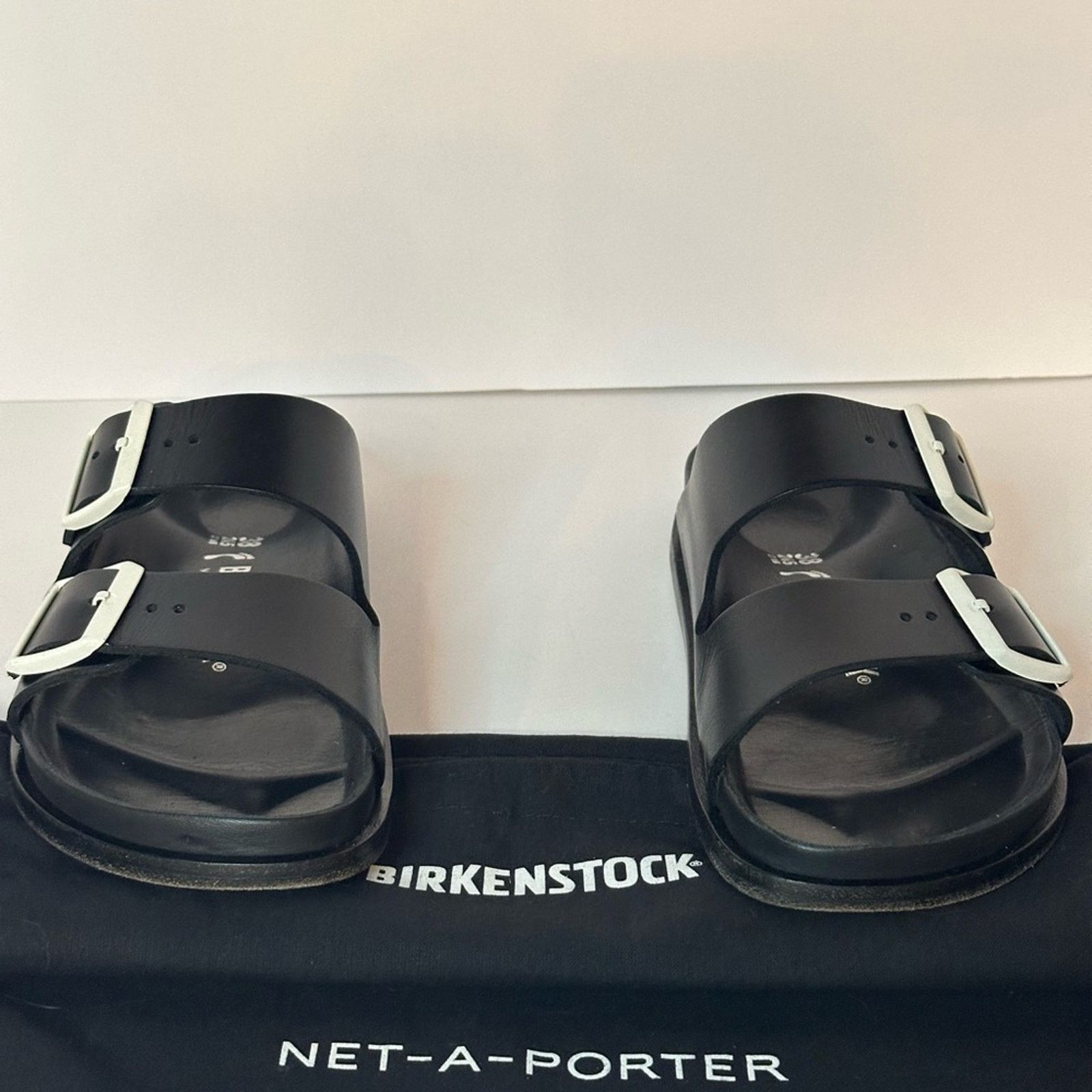 Birkenstock Arizona Leather Double-Buckle Sandals Slides EU 38 US W7 M5 Size US 7 / IT 37 - 5 Thumbnail
