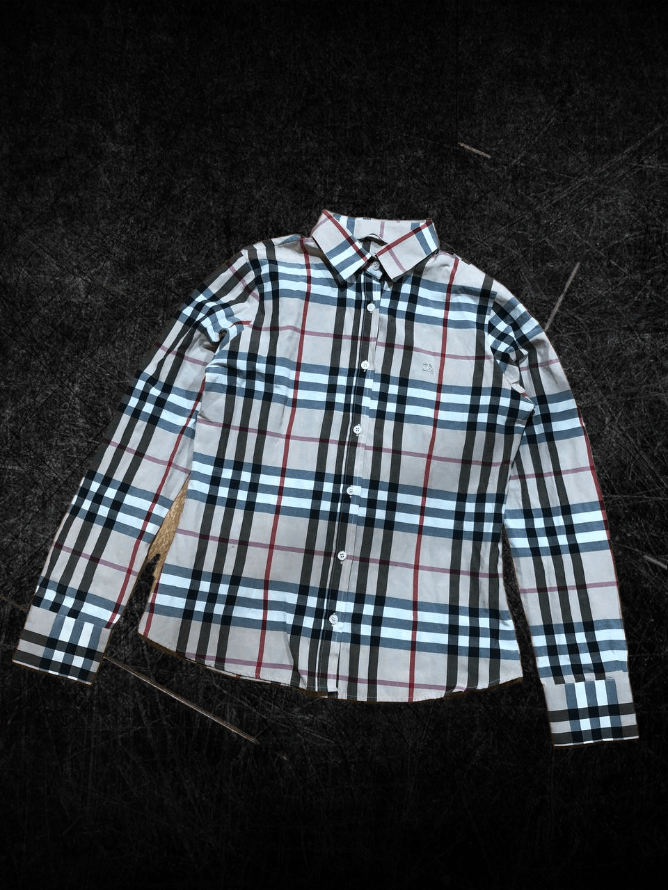 Burberry Vintage Burberry Brit Women's Plaid Button Shirt Size S / US 4 / IT 40 - 1 Thumbnail