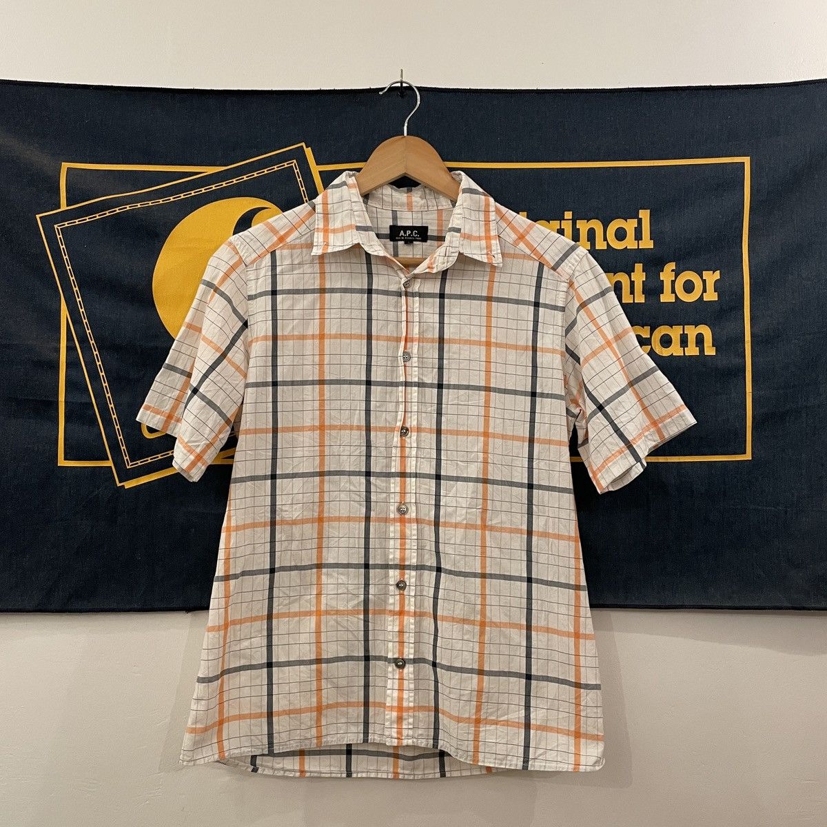 A.P.C. Vintage A.P.C Buttondown Shirt Size US S / EU 44-46 / 1 - 1 Thumbnail