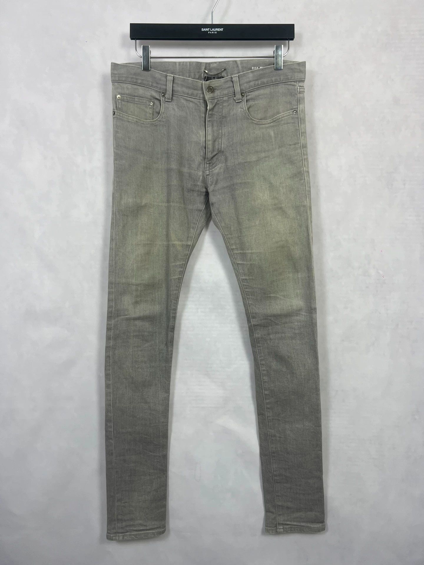 Saint Laurent Paris SLP 13ss D02 gray blue cat whiskers 32 SLP 04 ice Size US 32 / EU 48 - 1 Thumbnail