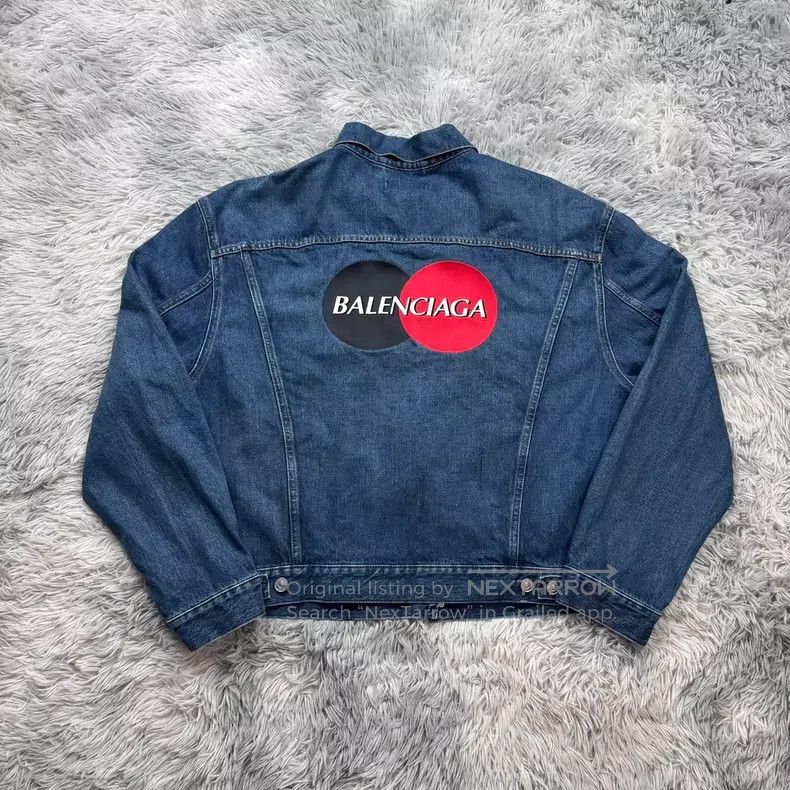 Balenciaga Balenciaga Denim Jacket Size US M / EU 48-50 / 2 - 5 Thumbnail